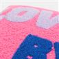 OHS Slogan Scatter Pillow Love You Bye Boucle Decor Filled Cushion Back Support