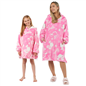 Barbie Hoodie Blanket Oversized Fleece Warm Wearable Throw Jumper Sweatshirt