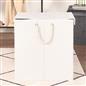 Laundry Basket Foldable Clothing Hamper Washing Boucle Teddy Fleece Storage Bin