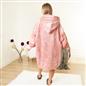 Sienna Crushed Velvet Hoodie Blanket Giant Wearable Oversized Sherpa Sweatshirt