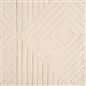 OHS Geo Fleece Rug Modern Non Slip  Tufted Floor Carpet Hallway Rug