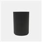 Bathroom Accessories 4 Piece Set Ribbed Soap Dispenser Holder Tumbler Toothbrush