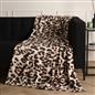 Ultra Soft Throw Bed Blanket Leopard Fleece Plush Sofa Bedspread Warm Travel