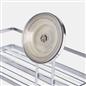 OHS Suction Shower Caddy Organiser Wall Mounted Bathroom Shelf Rust Resistant
