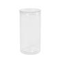 Storage Jar Round Plastic Food Organiser Tea Coffee Sugar Holder Tub Kitchen Pot