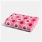 OHS Printed Pet Blanket Reversible Sherpa Fleece Dog Cats Thermal Calming Throw