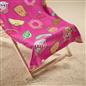 OHS Print Beach Towel Microfibre Quick Dry Bath Holiday Gym Travel Sport