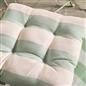 OHS Seat Pads 2 Water Resistant Outdoor Cushions Garden Chair Covers Ties