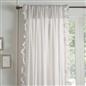 Frill Voile Net Curtains 2 Window Panels Sheer Rod Slot Top Textured Pair Set