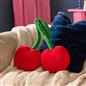 OHS Cherry Shaped Cushion Decorative Filled Scatter Throw Pillow Home Decor