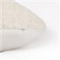 OHS Cable Knit Cushion Covers 2 Pack Sherpa Square Pillowcases Home Decor