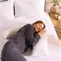 OHS Fluffy V-Shaped Pillow Filled Cushion Body Neck Support Orthopaedic