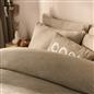 OHS Teddy Fleece Duvet Cover with Pillow Case Thermal Warm Bedding Set