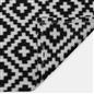 Geo Tile Throw Over Bed Blanket Travel Garden Chair Soft Fleece Warm Bedspread