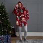 Xmas Hoodie Blanket Throw Sherpa Fleece Warm Plush Jumper Sweatshirt Super Soft
