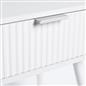 OHS Venice Nightstand Bedside Table 1 Drawer End Side Storage Cabinet