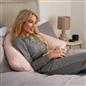 Teddy Fleece V Shaped Pillow Body Neck Support Pregnancy Orthopaedic Cushion