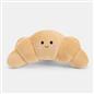 OHS Croissant Hottie Microwaveable Warmie Fluffy Novelty Heat Pad Hand Warmer