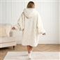 Oversized Hoodie Blanket Giant Fleece Supersoft Braided Jumper Wearable Throw