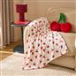 OHS Embossed Throw Ultrasoft Fleece Blanket Winter Soft Warm Bedspread