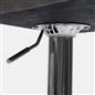 Adjustable Bar Stools x 2 Velvet Swivel Pub Seat Kitchen Breakfast Counter Chair