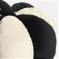 OHS Pumpkin Cushion Striped Matte Velvet Novelty Decorative Scatter Pillow