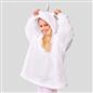 Dreamscene Unicorn Hoodie Blanket Oversized Sherpa Fleece Kids Plush Soft Warm