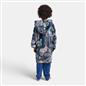 OHS Kids Print Hoodie Blanket Glow in the Dark Flannel Fleece Wearable Throw