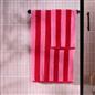 OHS Stripe 100% Cotton Bath Hand Towel Hotel Luxury Shower Soft Absorbent