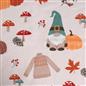 OHS Gonk Print Towels Novelty Xmas Autumn Soft Absorbent Hand Bath Towel Sheet