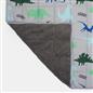 Weighted Blanket Kids Dino Sensory Sleep Therapy Anxiety Soft Teddy Fleece Throw