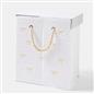 OHS Boucle Laundry Basket Foldable Clothing Hamper Washing Storage Bin