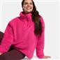 OHS Half Zip Hoodie Plain Thermal Teddy Fleece Winter Jumper Pullover Sweatshirt