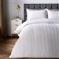 OHS Velvet Stripe Duvet Cover with Pillowcase Cosy Bedding Set