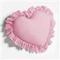 Heart Filled Cushion Plump Bedroom Scatter Pillow Valentines Frill Chair Sofa