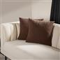 OHS Boucle Cushion Covers  2 Pack Teddy Fleece Square Pillowcases Home Decor