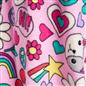 OHS Kids TV Blanket Positive Vibes Print Coral Fleece Winter Soft Wearable Throw