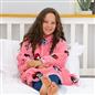 Minnie Mouse Hoodie Blanket Oversized Wearable Soft Sherpa Fleece Throw, Pink
