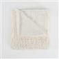 OHS Cable Knit Blanket Sherpa Fleece Sofa Plush Soft Warm Throw Over Bed Chair