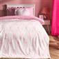 OHS Bow Lattice Throw Ultra Soft Blanket Flannel Fleece Lightweight Bedspread