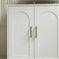 OHS Arch Under Sink Bathroom Cabinet with 2 Doors Wooden Under Basin Storage