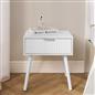 OHS Venice Nightstand Bedside Table 1 Drawer End Side Storage Cabinet