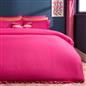 OHS Frill Edge Bedding Set Microfibre Decor Duvet Cover with Pillowcase