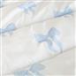 OHS Bows 10.5 Tog Coverless Duvet with Pillowcase Winter Warm Bedding Set