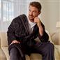 OHS Ribbed Fleece Dressing Gown Luxury Warm Supersoft Loungewear Ladies Robe