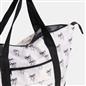 OHS Bows Weekend Travel Bag Expandable Shoe Compartment Cabin Duffle