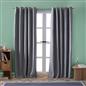 OHS Pinsonic Velvet Curtains Thermal 2 Panel Ready Made Eyelet Blackout