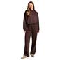 OHS Bubble Hem Co-Ord Set Hoodie Drawstring Relaxed Joggers Tracksuit Loungewear