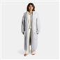 OHS Waterfall Long Cardigan Warm Teddy Fleece Open Front Wrap Loungewear Outwear