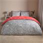 Scandi Duvet Cover Bedding Set Reversible Christmas Quilt Single Double King Bed